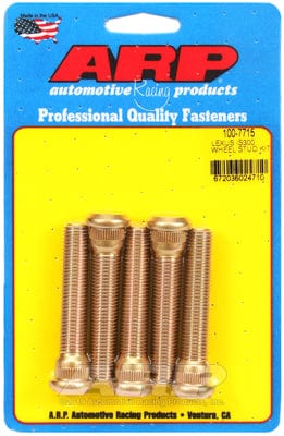 ARP fits Lexus IS 300, M12 x 1.25 (5 Pack) ARP fasteners Competition Wheel Studs, M12 x 1.5, 2.600" UHL AR100-7715 SR