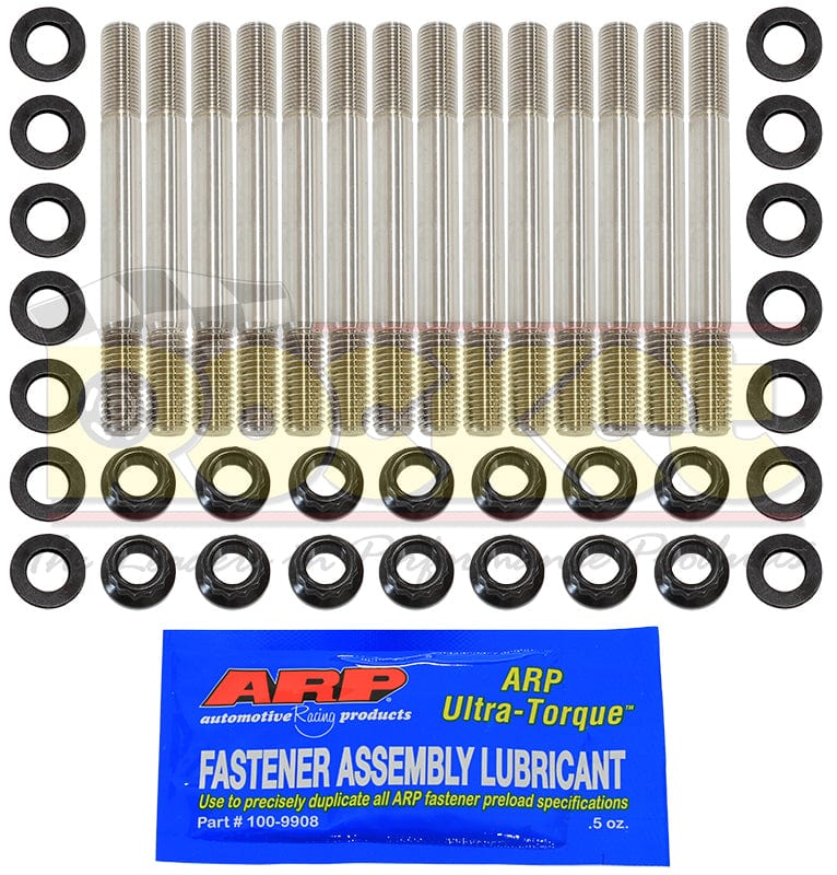 ARP fits Nissan RB20DET, RB25DET, RB30ET 1/2" Stud With Twin Cam Head & C ARP fasteners Custom Age 625+ Head Stud Kit, 12-Point Nut AR9994209-CA SR