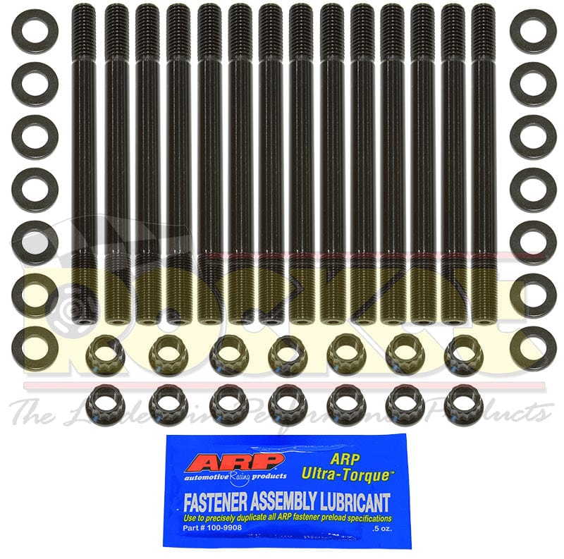 ARP fits Nissan RB20DET, RB25DET, RB30ET 11mm Stud With Twin Cam Head & C ARP fasteners Head Stud Kit, 12-Point Nut AR9994208 SR