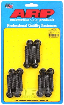 ARP fits SB/BB Chrysler 318-440 Wedge Uses 3/8" Socket ARP fasteners Intake Manifold Bolt Kit, Hex Head Black Oxide AR144-2001 SR
