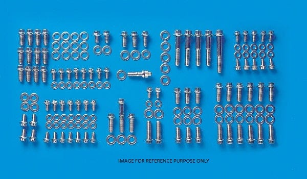 ARP fits SB Chev 305-350 Vortec With Headers (1986-On) ARP fasteners Engine Accessory Bolt Kit, 12-Point Head S/S AR534-9504 SR