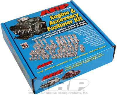 ARP fits SB Chev 350-400 With Headers (1986 & Earlier) ARP fasteners Engine Accessory Bolt Kit, 12-Point Head S/S AR534-9501 SR