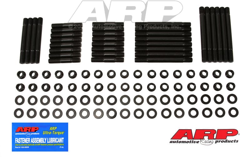 ARP fits SB Chev With Brodix -12 & 18° Heads ARP fasteners Head Stud Kit, 12-Point Nut AR234-4303 SR