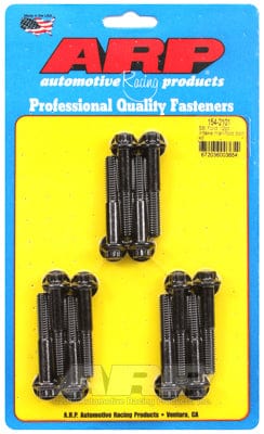 ARP fits SB Ford 283-302-351 Windsor (Uses 3/8" Socket) ARP fasteners Intake Manifold Bolt Kit, 12-Point Head Black Oxide AR154-2101 SR