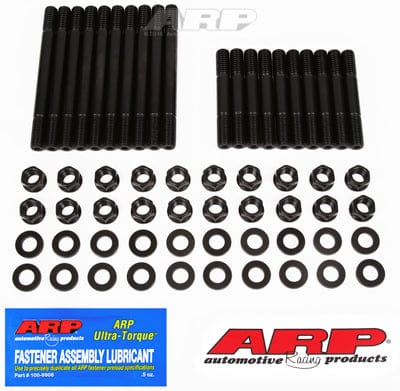 ARP fits SB Ford 289-302 Windsor 5.0L OEM Heads Or AFR 185 With 7/16" Hol ARP fasteners Head Stud Kit, Hex Nut AR154-4001 SR