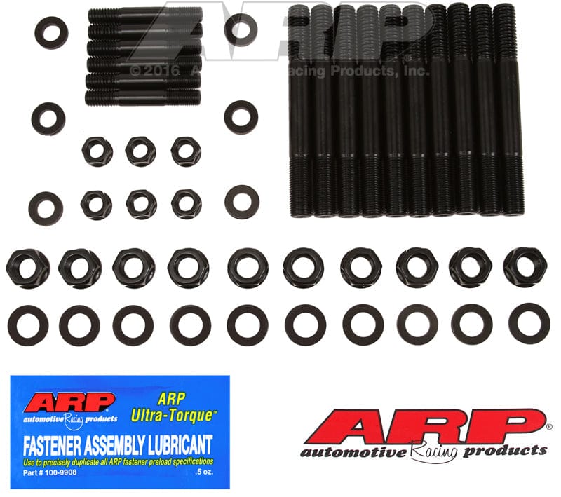 ARP fits SB Ford 351 SVO With Outer Studs For Mains 1-5 ARP fasteners Main Stud Kit, 4-Bolt Main Hex Nut AR154-5603 SR