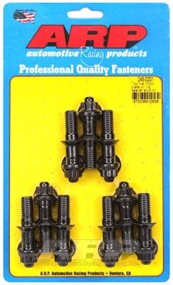 ARP fits Top Fuel Motor Plate With 1/4" Spacer, 7/16" Thread x 2.400" OAL ARP fasteners Bellhousing Stud Kit, 12-Point Nut Black Oxide AR245-0201 SR