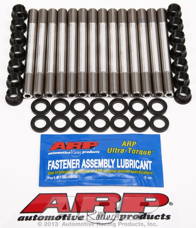 ARP fits Toyota Supra 3.0L 2JZGE/GTE Inline 6cyl, 1993-98 (Custom Age 625 ARP fasteners Head Stud Kit, 12-Point Nuts AR203-4301 SR