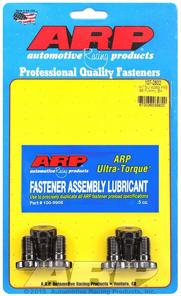 ARP Suit Mitsubishi 4G63 6-Bolt, Pre 1992 ARP fasteners Flywheel Bolt Kit, M12 x 1.25 x .825" UHL AR107-2802 SR