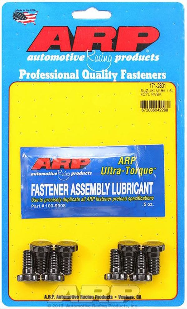 ARP Suit Suzuki M16A. Use for Ford 4.0L Barra Converter Bolts ARP fasteners Flywheel Bolt Kit M10x1.25 .750" UHL AR171-2801 SR