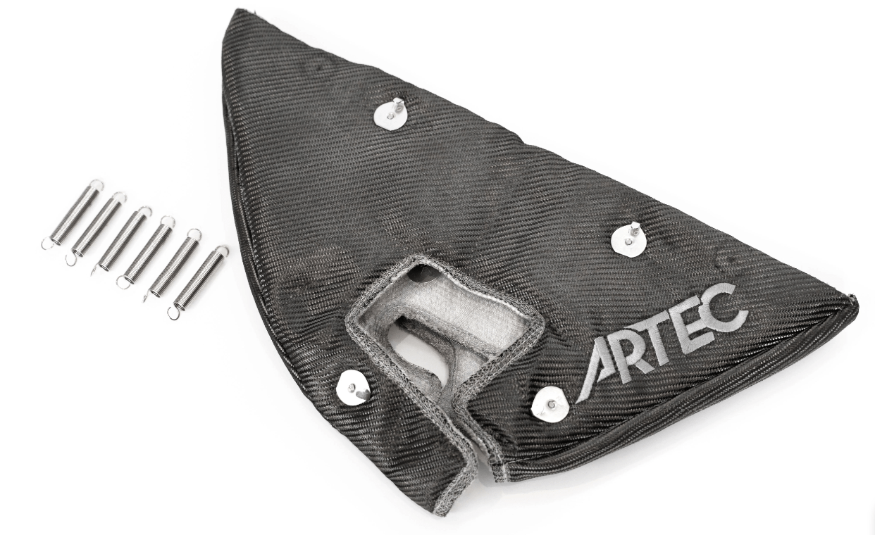 ARTEC HEAT MANAGEMENT Product ARTEC Performance Toyota 2JZ GTE / GE T4 Exhaust Manifold Thermal Management Blanket SR