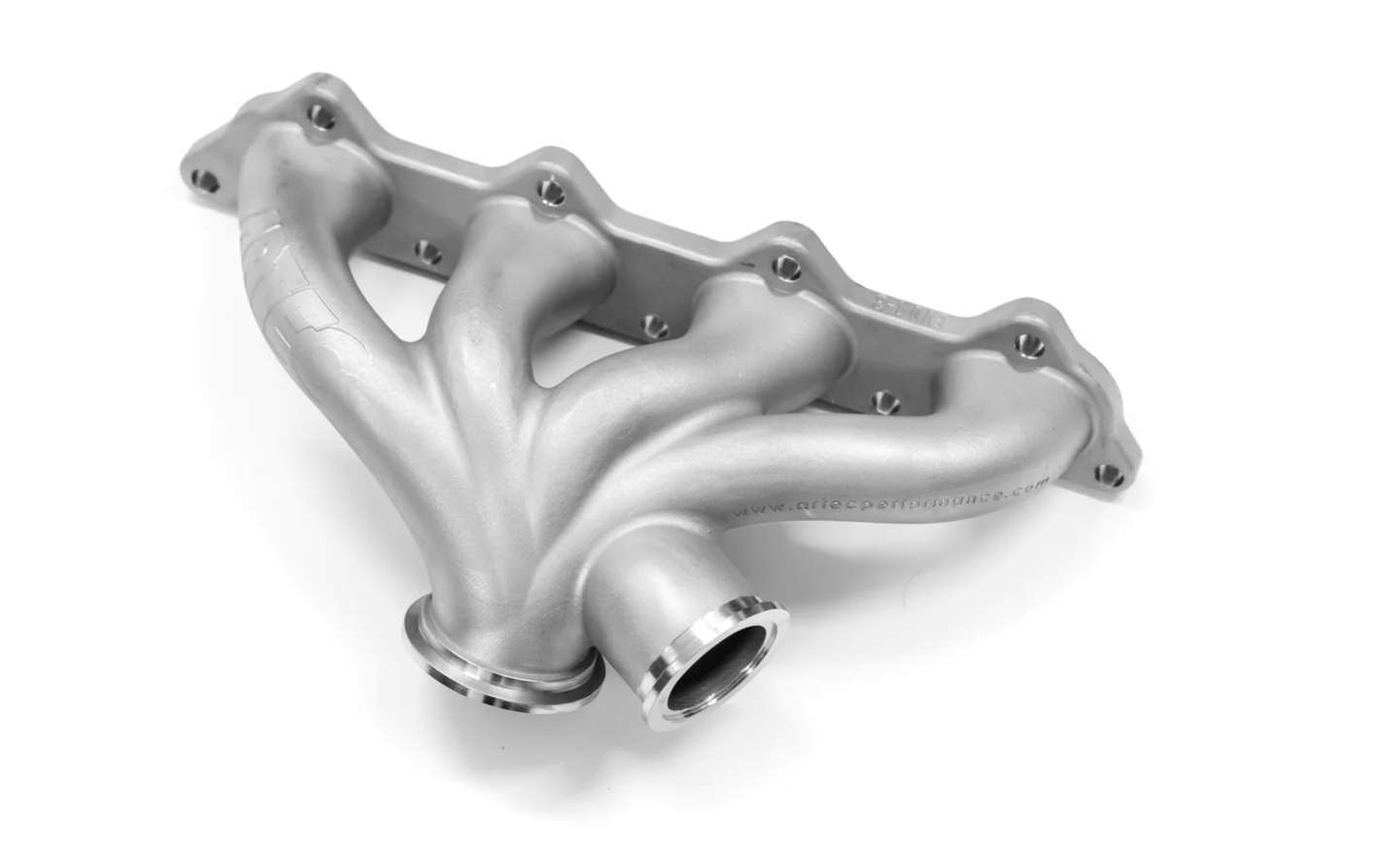 ARTEC MANIFOLDS Product ARTEC Performance Mitsubishi Evo 1-3 / DSM 4G63 Low Mount V-Band Exhaust Manifold SR
