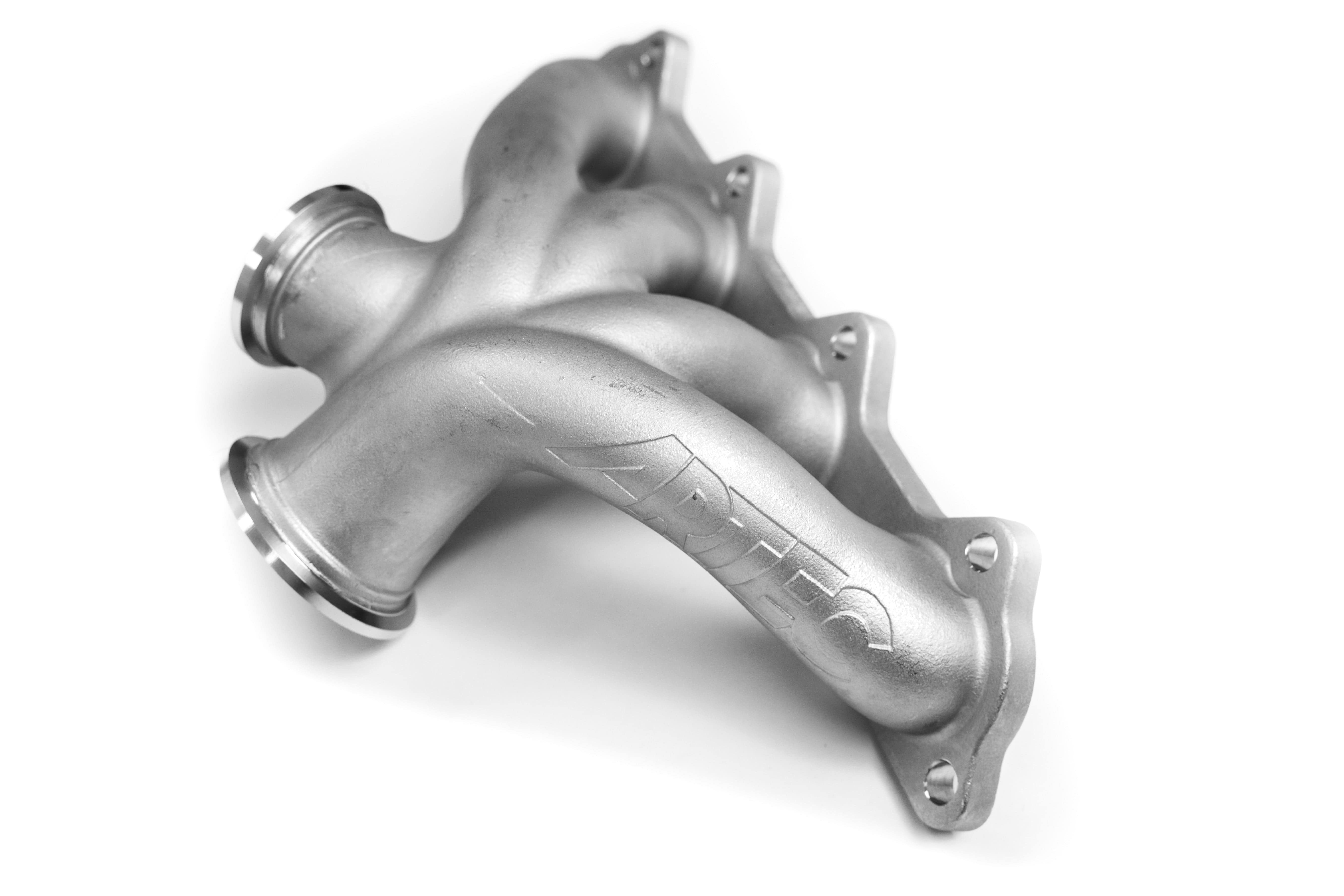 ARTEC MANIFOLDS Product ARTEC Performance Mitsubishi Evo 4-9 Exhaust Manifold Low Mount V-Band (Reverse Rotation) SR