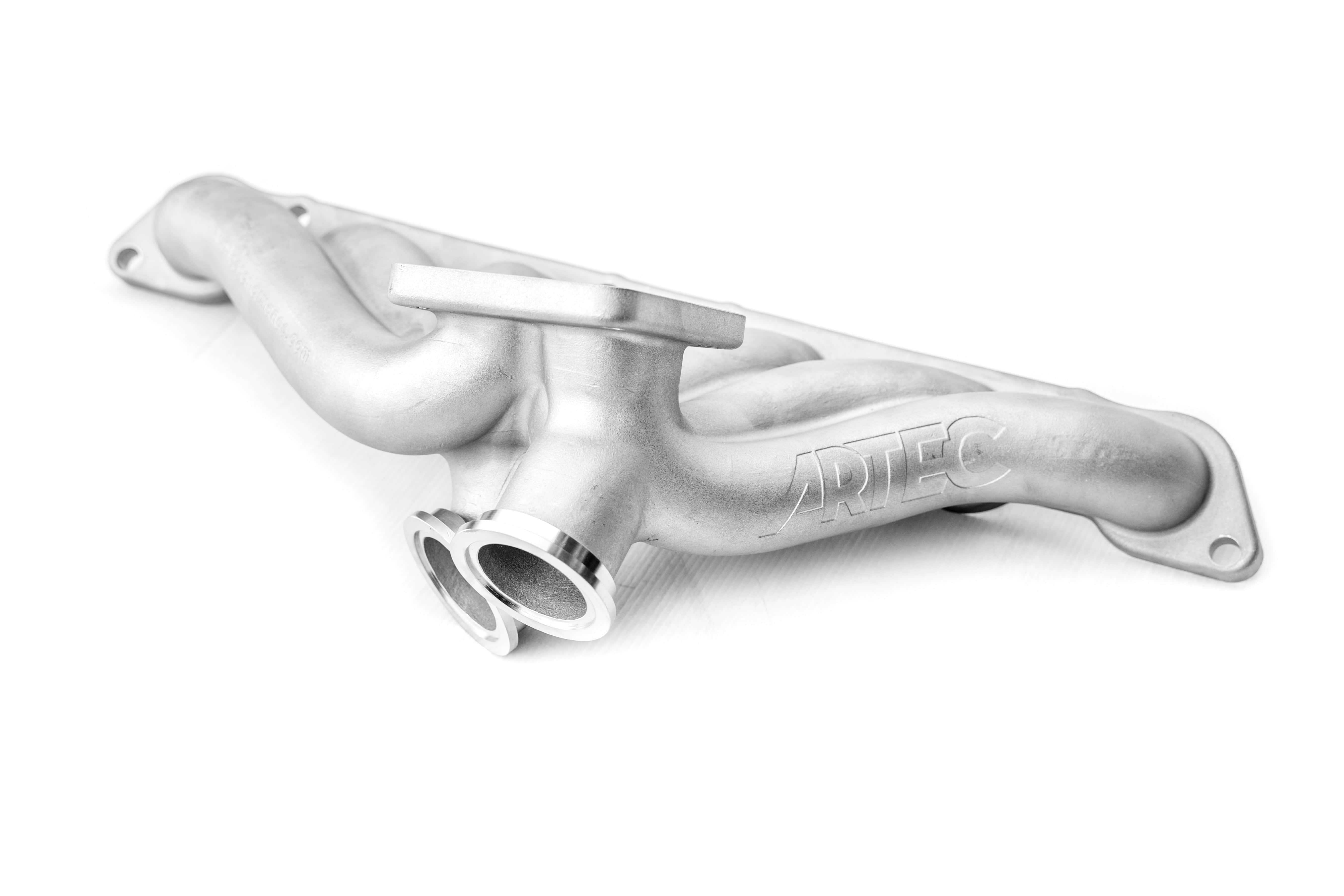ARTEC MANIFOLDS Product ARTEC Performance Toyota 2JZ GE T4 Twin-scroll Exhaust Manifold SR