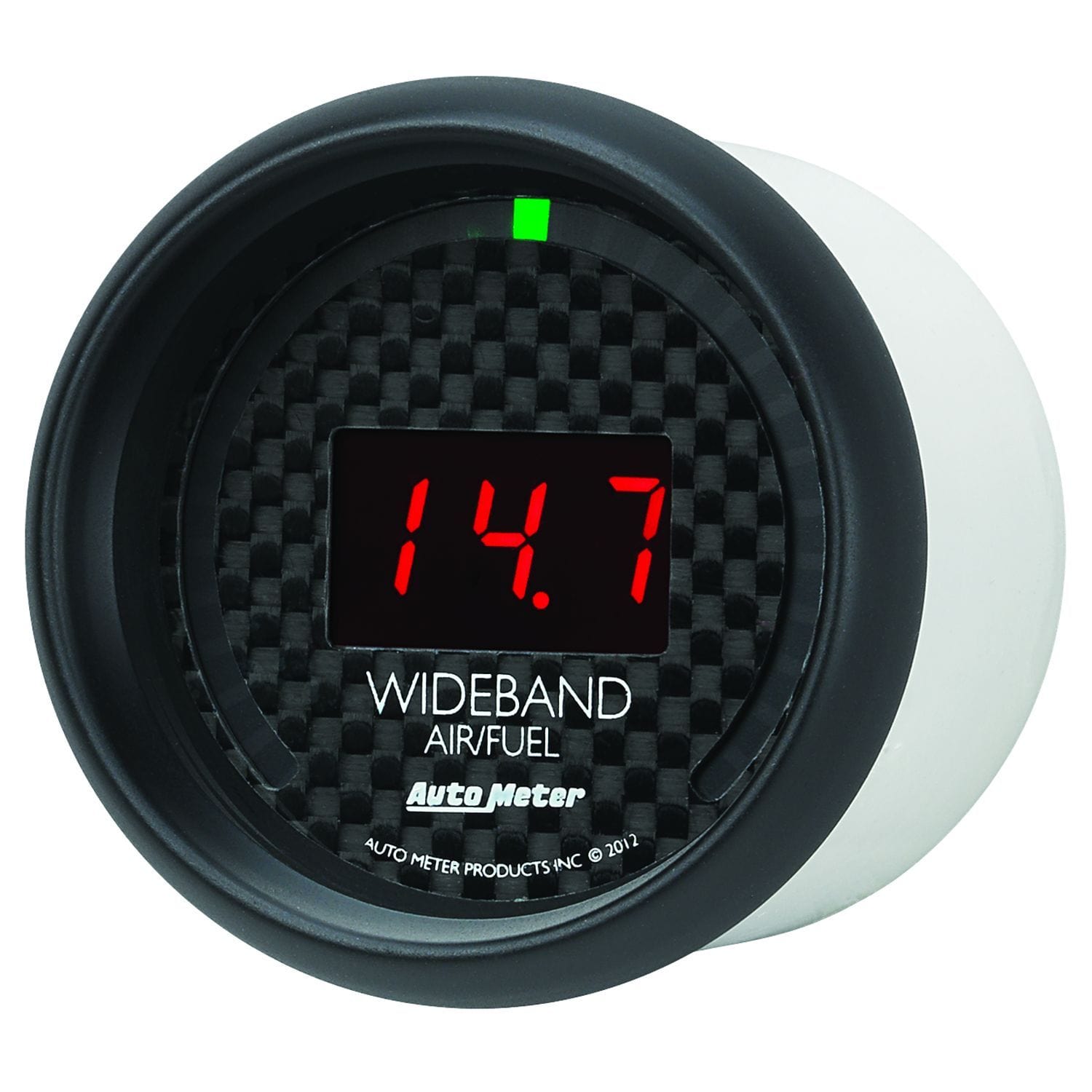 AUTOMETER 2-1/16", Black Carbon Fiber Dial, Full Sweep Electrical Auto Meter GT Series Air Fuel Ratio Gauge AU8079 SR
