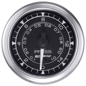 Auto Meter Chrono Series Pressure Gauge AU8162