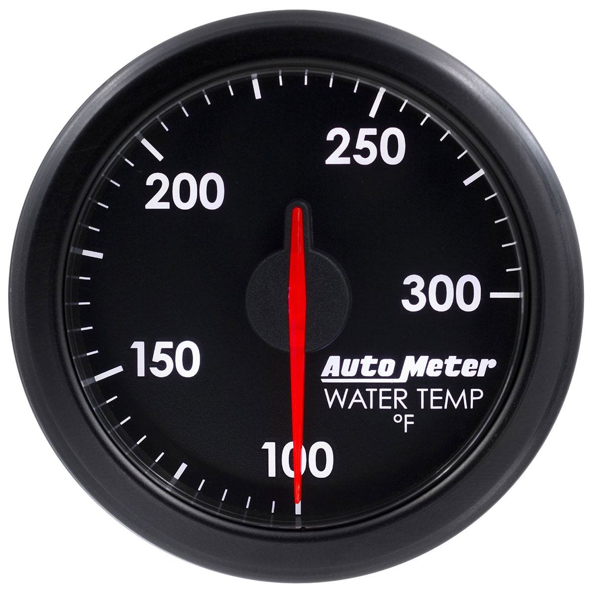 AUTOMETER 2-1/16", Black Dial, Full Sweep Electric, 0-300°F Auto Meter AirDrive Series Water Temperature Gauge AU9154-T SR