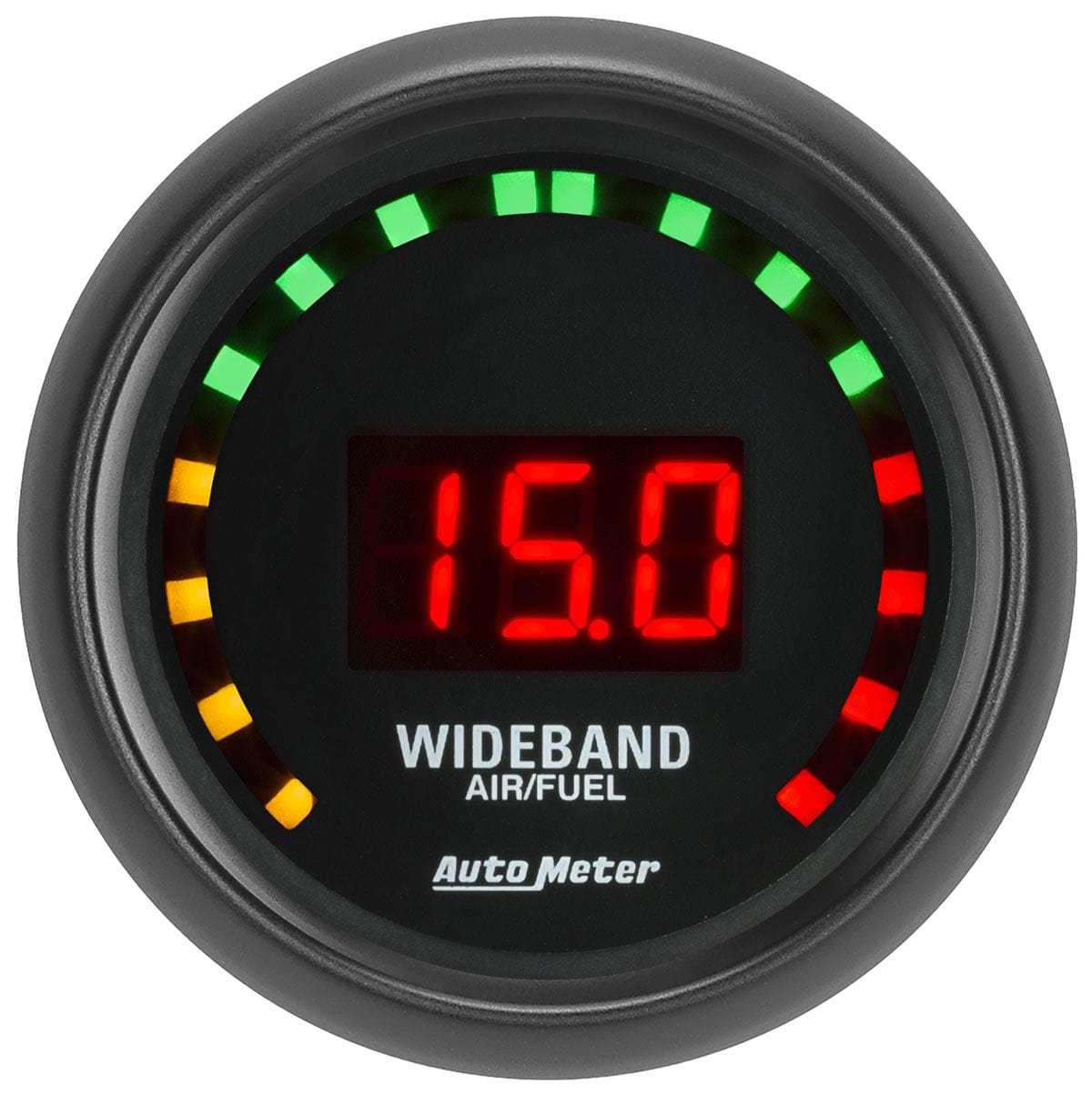 AUTOMETER 2-1/16", Digital, Wideband, Range:AFR or LAMBDA Auto Meter Z-Series Street Air/Fuel Ratio Gauge AU2679 SR