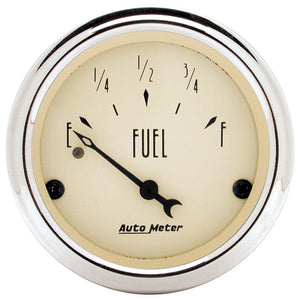 Auto Meter Antique Beige Series Fuel Level Gauge AU1818