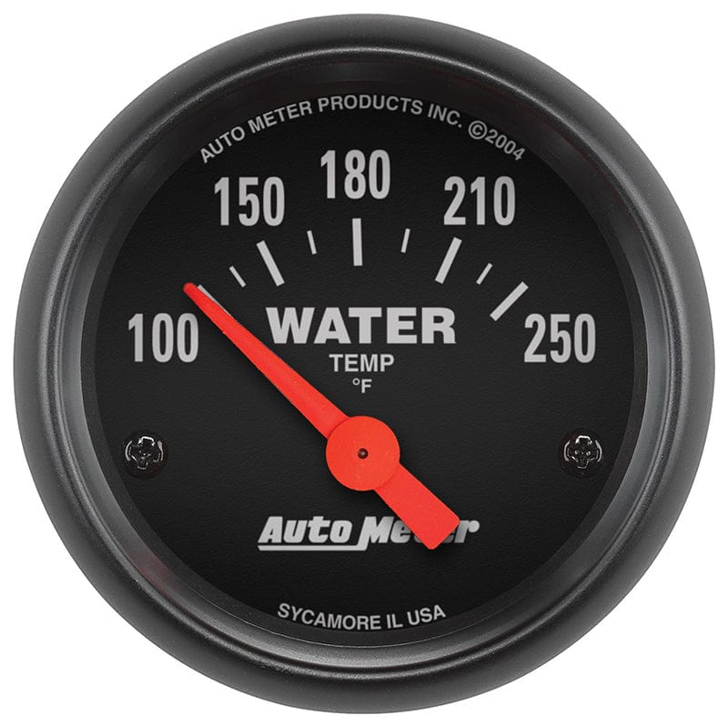 AUTOMETER 2-1/16", Short Sweep Electric, 100-250°F Auto Meter Z-Series Water Temperature Gauge AU2635 SR