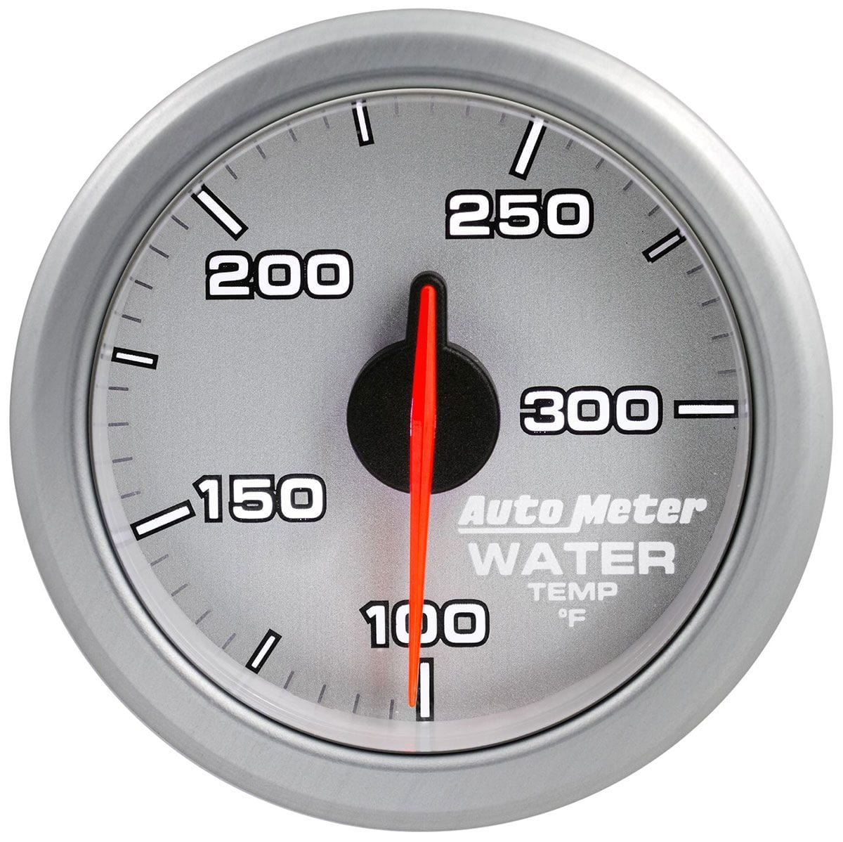 AUTOMETER 2-1/16", Silver Dial, Full Sweep Electric, 0-300°F Auto Meter AirDrive Series Water Temperature Gauge AU9154-UL SR