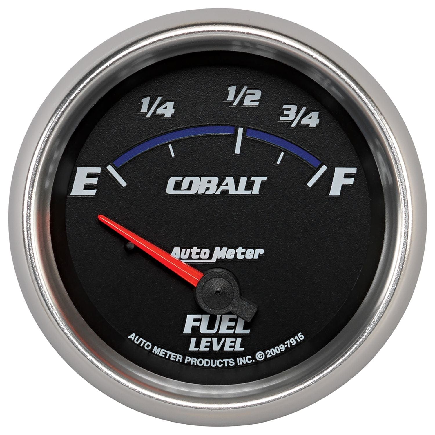 AUTOMETER 2-5/8", Short Sweep Electric, Ford, 73 ohms Empty/10 ohms Full Auto Meter Cobalt Series Fuel Level Gauge AU7915 SR