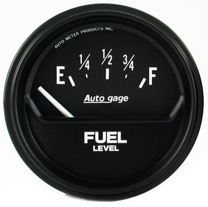 Auto Meter Auto gage Series Fuel Level Gauge AU2316