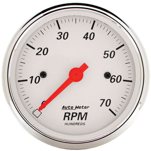 Auto Meter Arctic White Tachometer AU1398