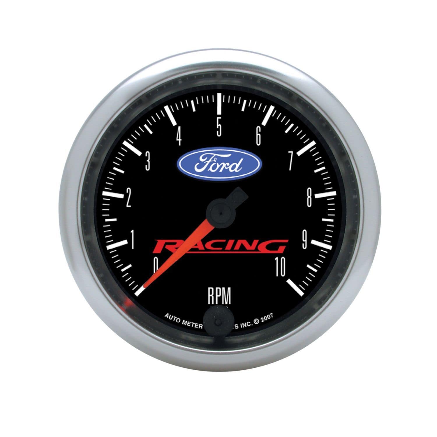 AUTOMETER 3-3/8", Black Dial, 0-10,000 rpm, Electrical, In-Dash Auto Meter Ford Racing Tachometer AU880084 SR