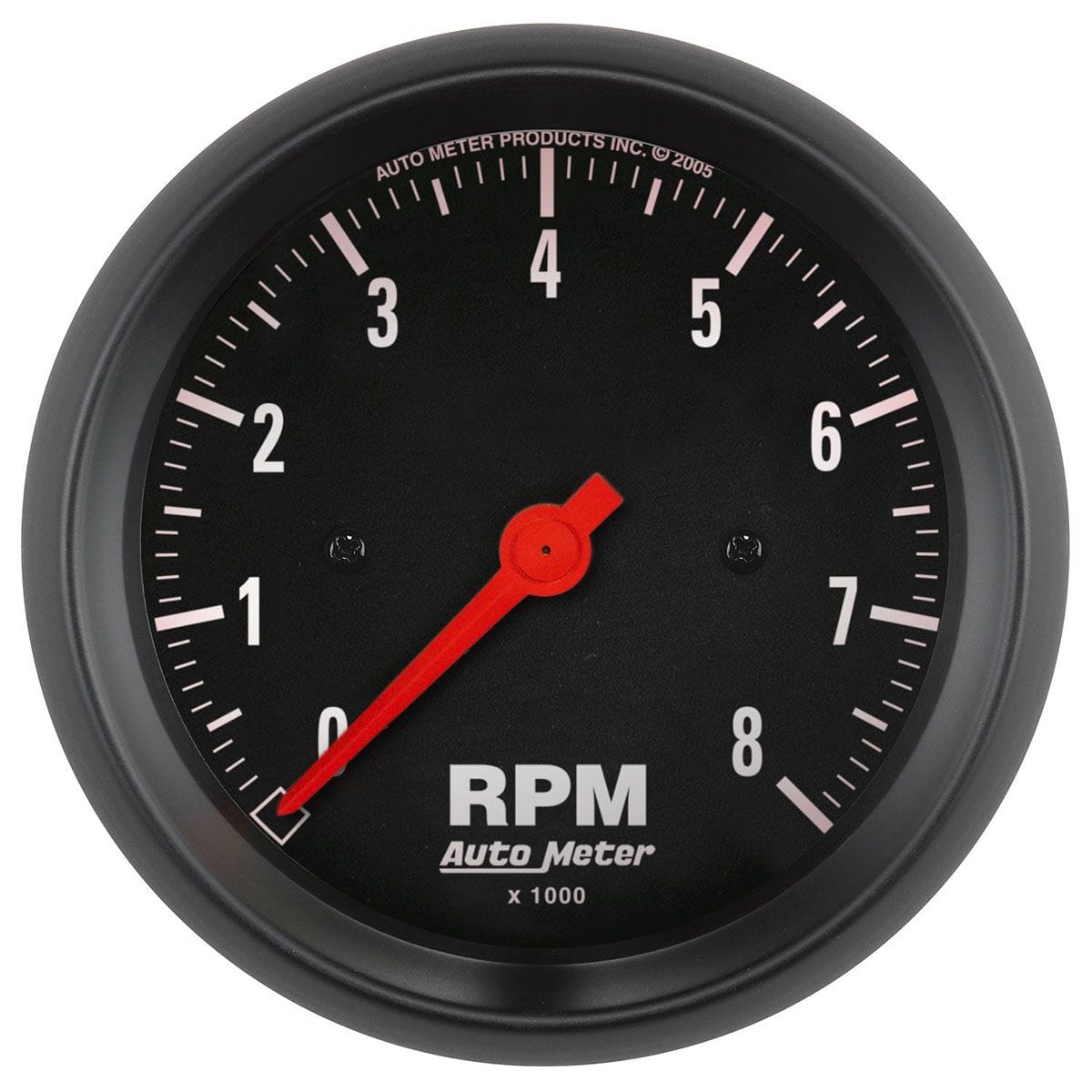 AUTOMETER 3-3/8", In-Dash, 0-8,000 rpm Auto Meter Z-Series Tachometer AU2699 SR