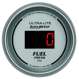 Auto Meter Ultra-Lite Digital Series Fuel Pressure Gauge AU6563