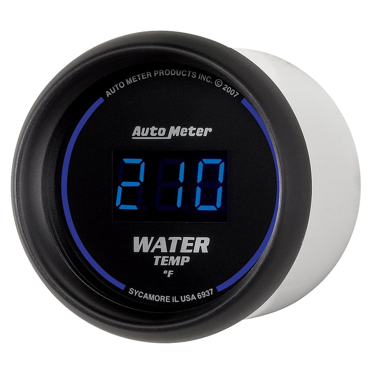 AUTOMETER Digital, In-dash, 2-1/16", 0-300°F Auto Meter Cobalt Digital Series Water Temperature Gauge AU6937 SR