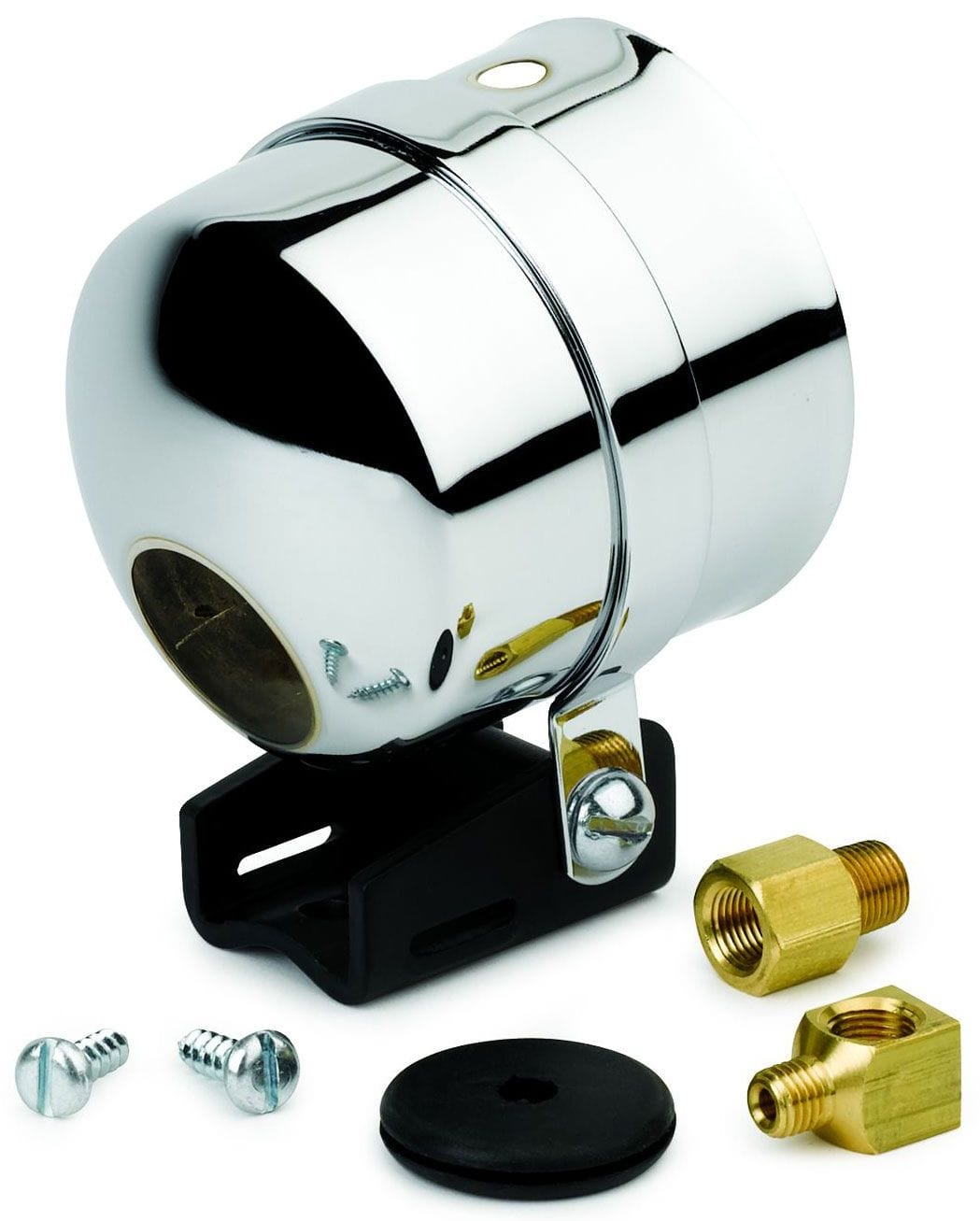 AUTOMETER Pedestal Mount, 2-5/8", Chrome Auto Meter Pro-Comp Liquid-Filled Gauge Cup AU5201 SR