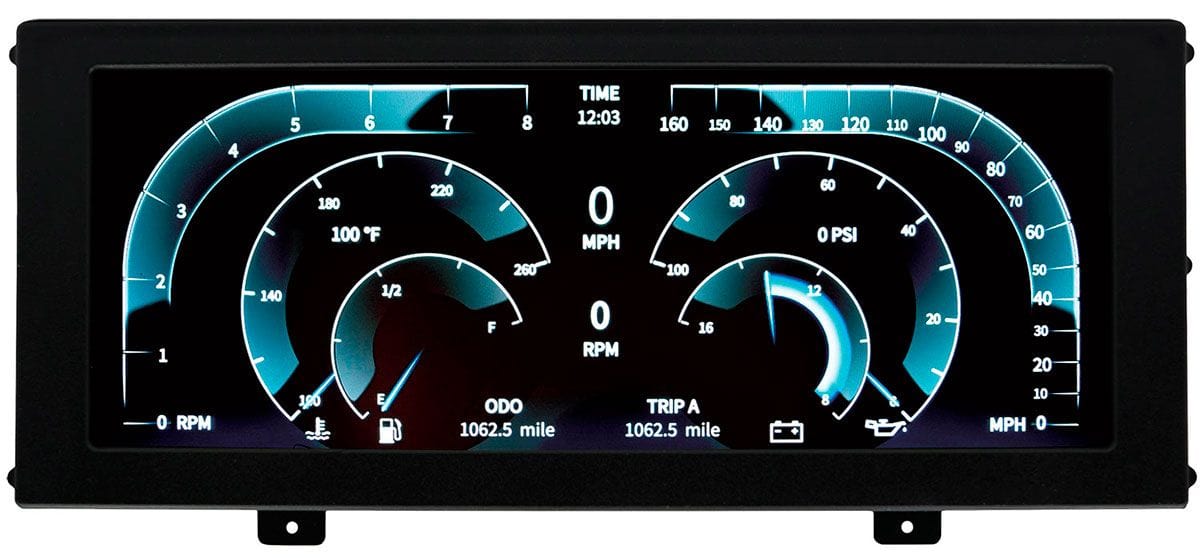 AUTOMETER Universal Fitment. Auto Meter Invision 12.3" HD LCD Digital Display Dash AU7000 SR