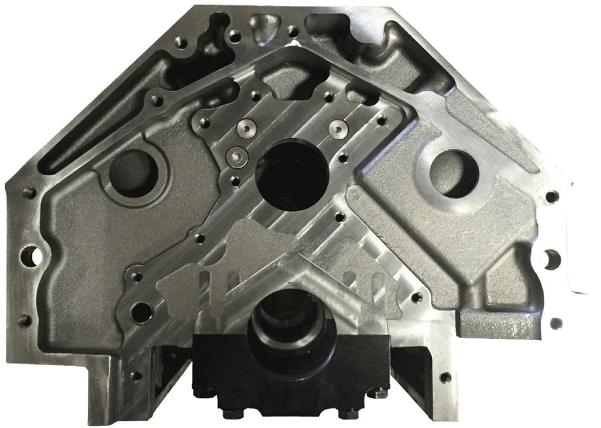 DART 4.125" Bore, 9.240" Deck, Full Skirt Block Dart LS Next SHP Cast Iron Engine Block 4-Bolt Steel Caps DA31867211 SR