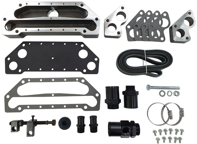 DC Suit GM LS Series Davies Craig EWP Header-Adaptor Kit DC8670 SR