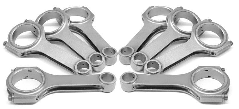 EAGLE 6.000" Length Clearanced For 4.000" Stroke Eagle Crankshafts SB Chev L/J Forged H-Beam Conrod Set EACRS6000BST SR