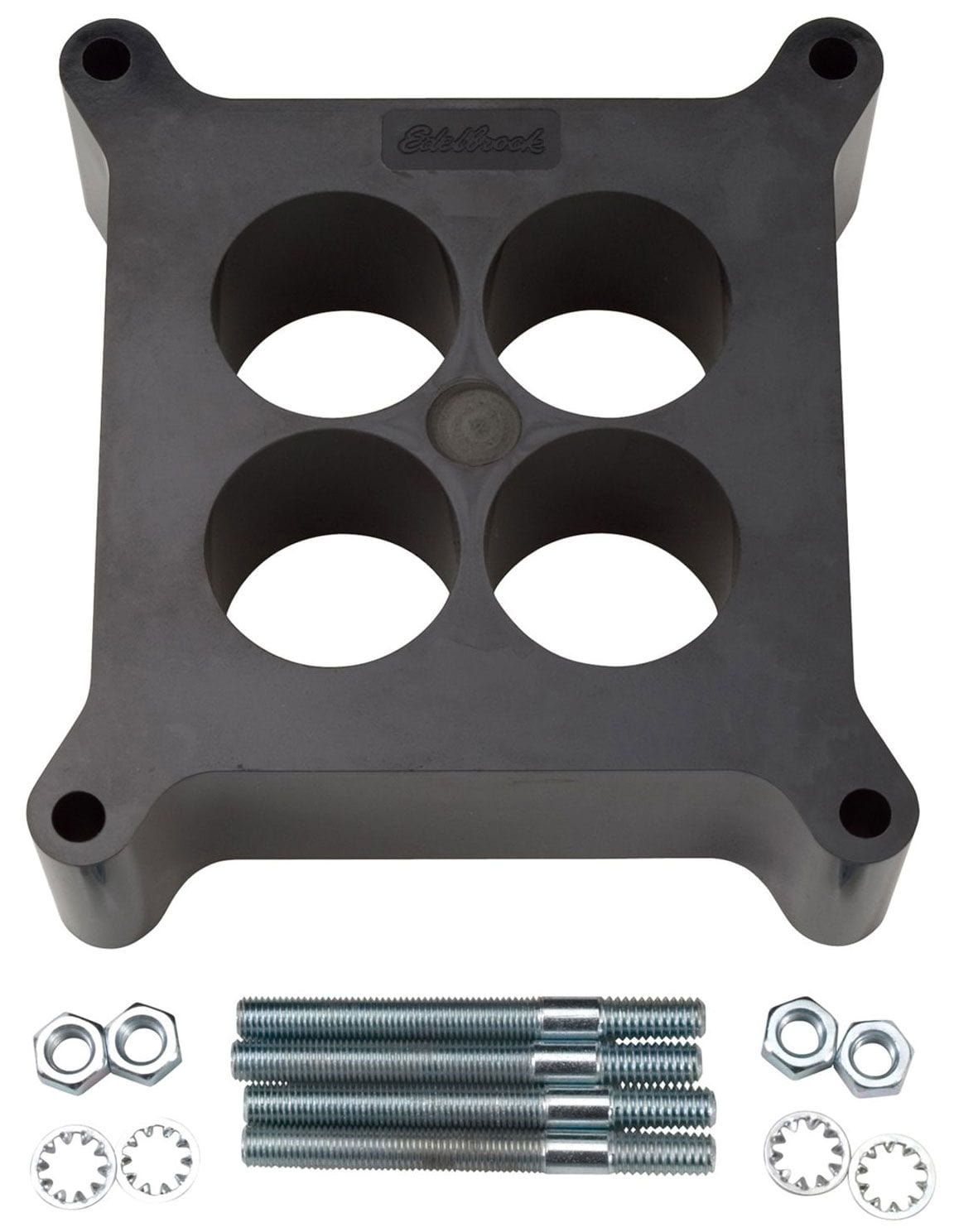 EDELBROCK 2" 4-hole Spacer Edelbrock Carburettor Spacer - Phenolic Plastic ED8713 SR