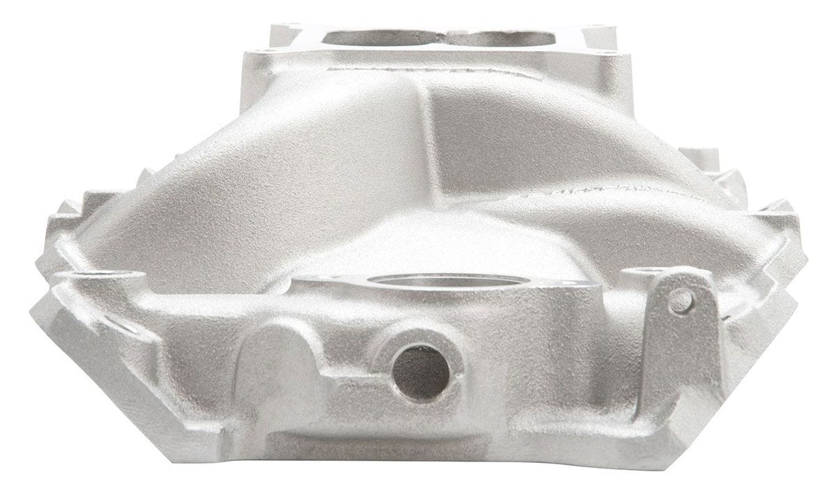 EDELBROCK Big Block Chevy 396-502 rectangular port, 1500 to 6500 rpm Edelbrock Performer RPM Intake Manifold ED7163 SR