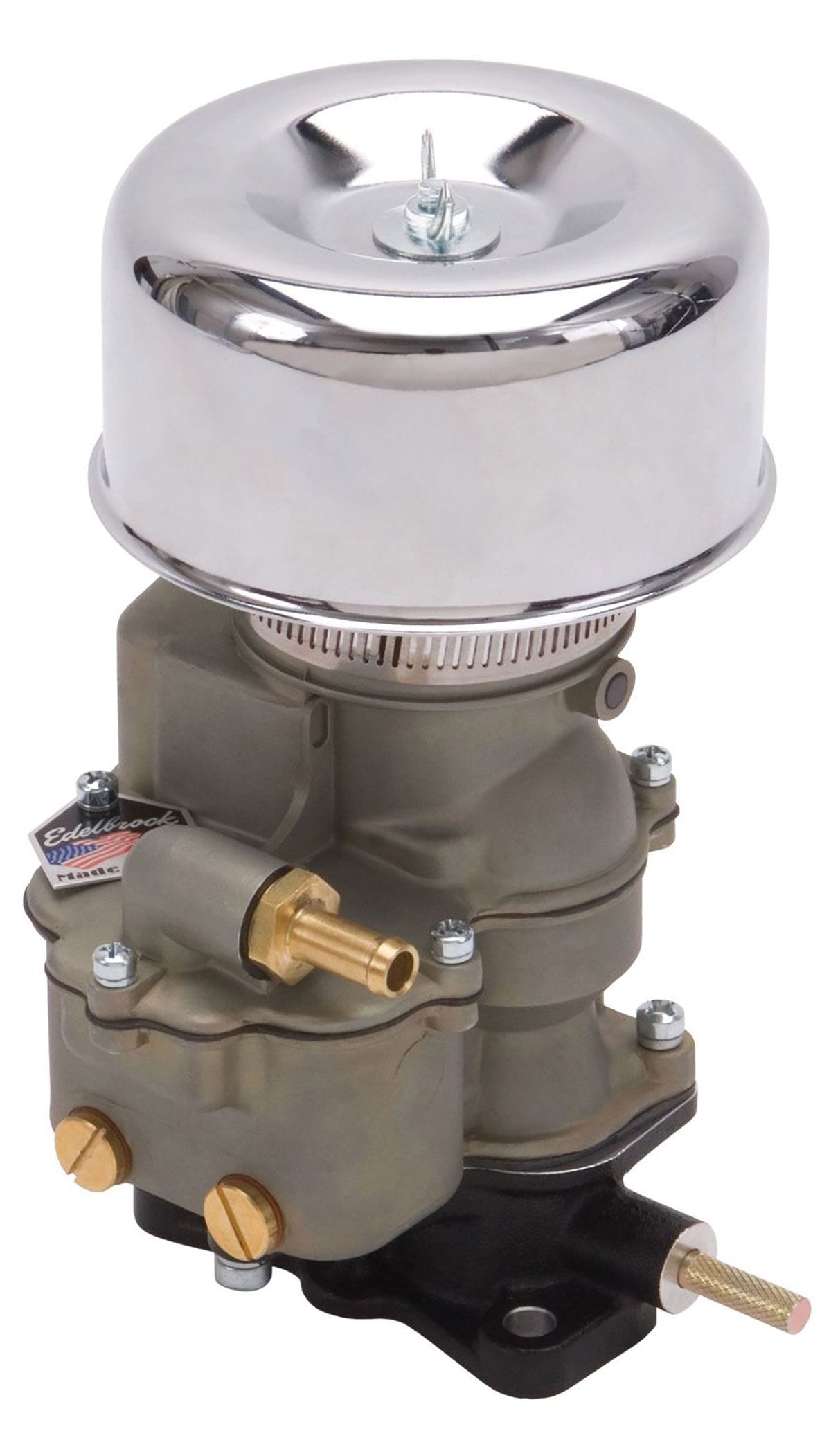 EDELBROCK Chrome Suit Edelbrock 94 Carburettor Edelbrock Air Cleaner Assembly ED1202 SR