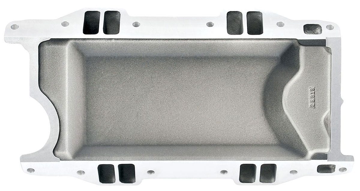 EDELBROCK Chrysler 318-360, 1500-6500 rpm Edelbrock RPM Air-Gap 340/360 Intake Manifold ED75763 SR