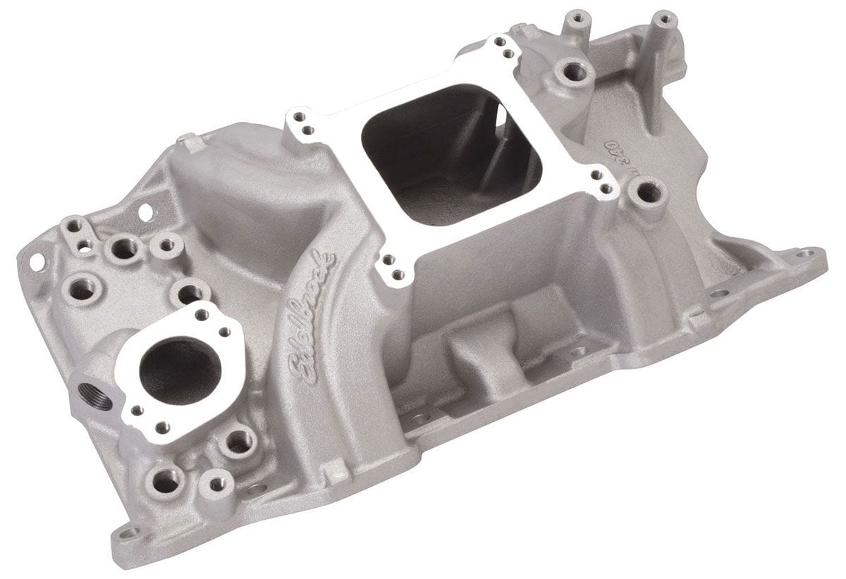 EDELBROCK Chrysler 340-360, 2500-6500 rpm, non-EGR Edelbrock Torker II Intake Manifold ED5076 SR