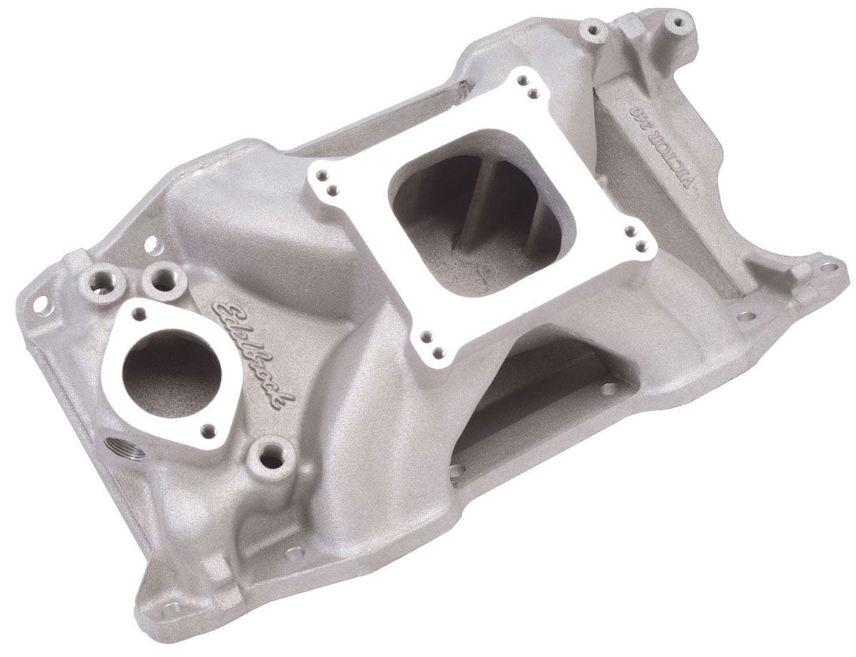 EDELBROCK Chrysler 340-360, 3500-8000 rpm Edelbrock Victor 340 Intake Manifold ED2915 SR