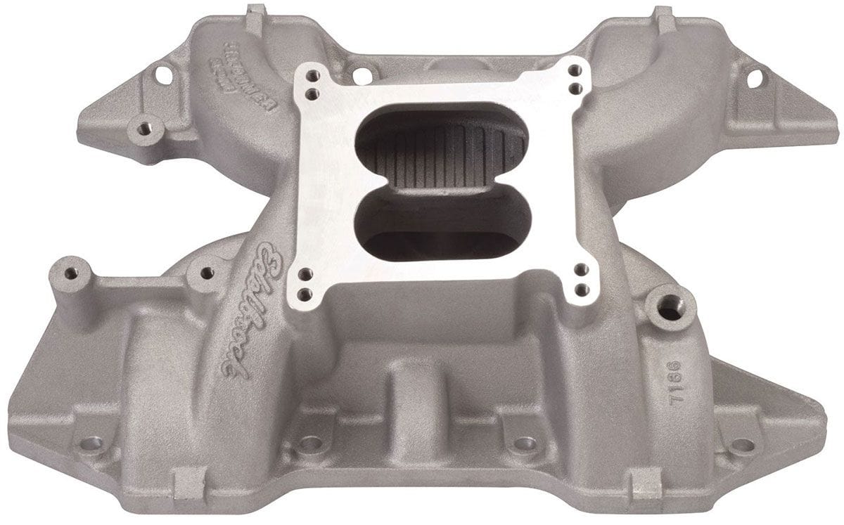 EDELBROCK Chrysler 361-400, 1500 to 6500 rpm Edelbrock Performer RPM Intake Manifold ED7186 SR