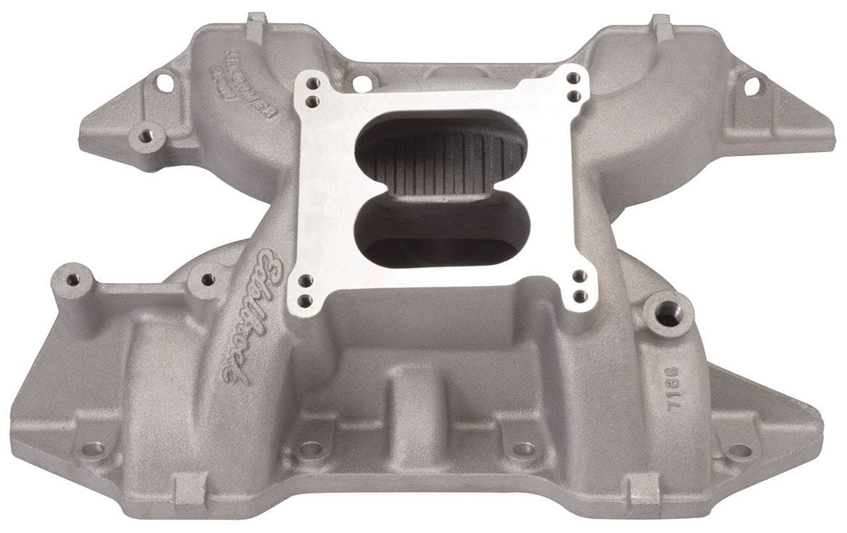 EDELBROCK Chrysler 361-400, 1500 to 6500 rpm Edelbrock Performer RPM Intake Manifold ED7186 SR