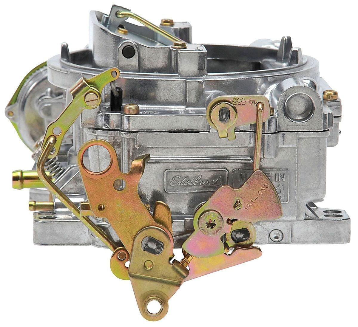 EDELBROCK Electric choke, square flange, non-EGR, Mild performance street & eco Edelbrock 600 CFM Performer Series Carburettor ED1406 SR