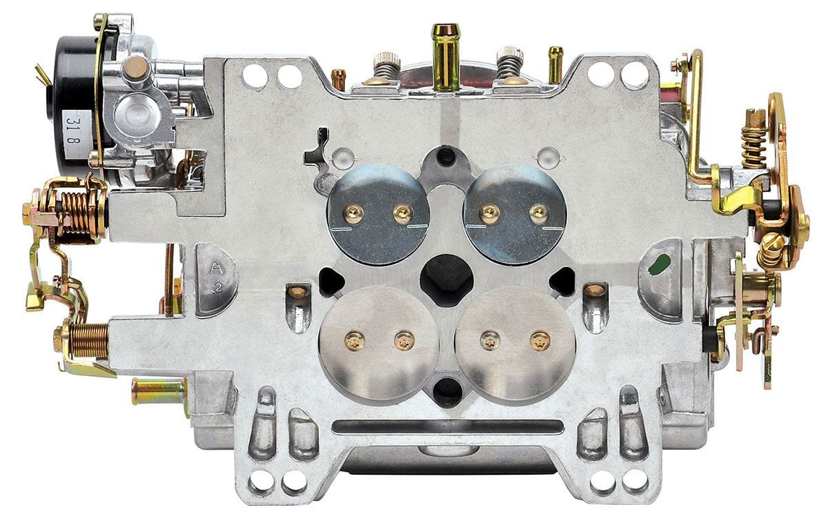 EDELBROCK Electric choke, square flange, non-EGR, Mild performance street & eco Edelbrock 600 CFM Performer Series Carburettor ED1406 SR