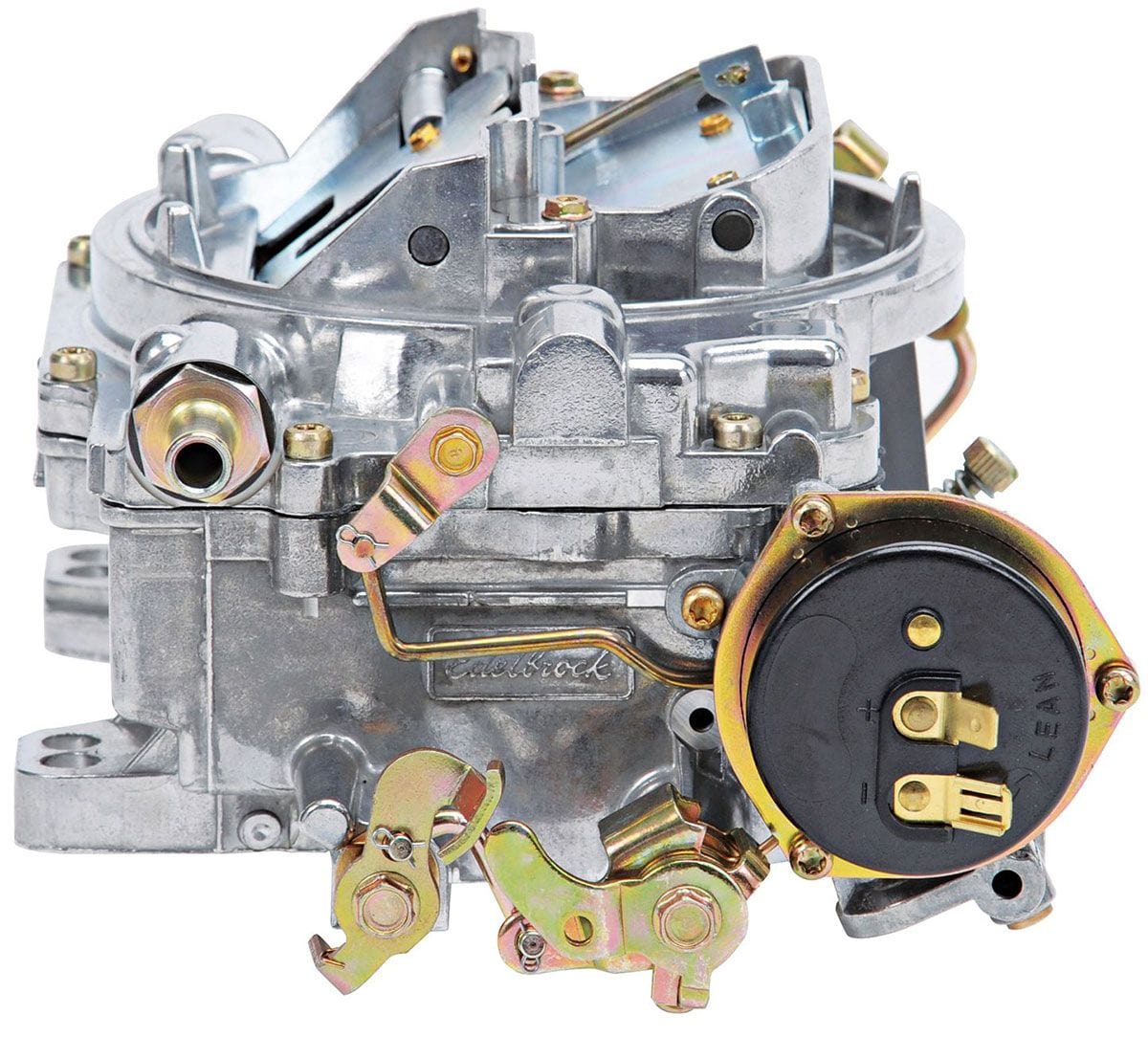 EDELBROCK Electric choke, square flange, non-EGR, Single Carb Application Edelbrock 500 CFM AVS2 Series Carburettor ED1901 SR