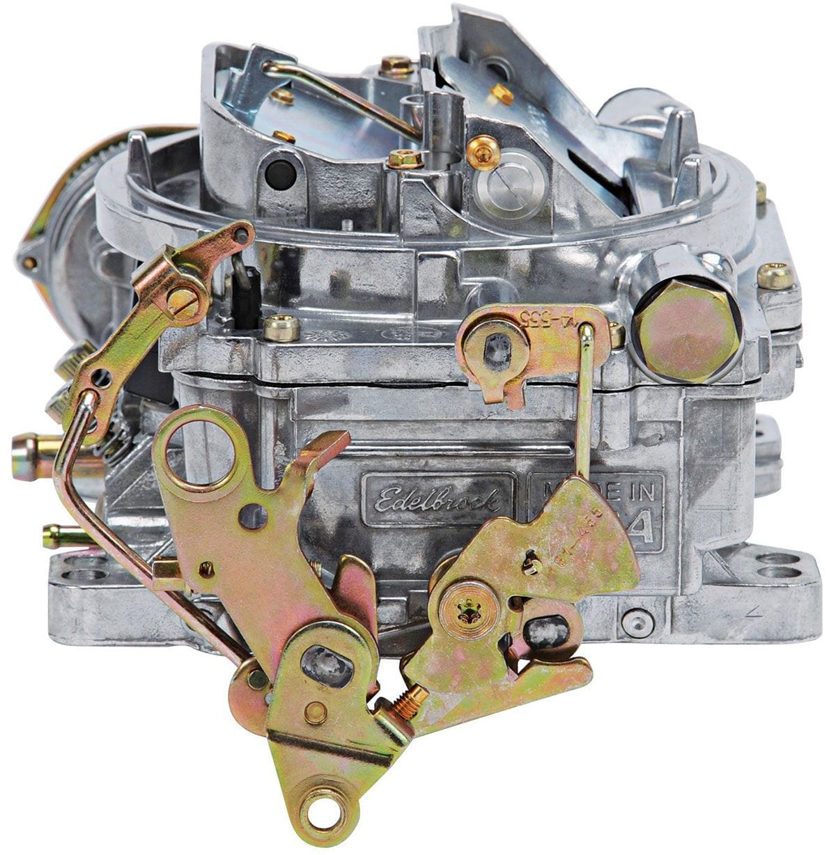 EDELBROCK Electric choke, square flange, non-EGR, Single Carb Application Edelbrock 500 CFM AVS2 Series Carburettor ED1901 SR