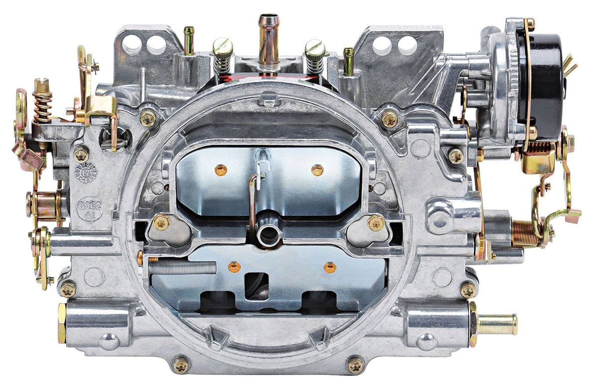 EDELBROCK Electric choke, square flange, non-EGR, Single Carb Application Edelbrock 500 CFM AVS2 Series Carburettor ED1903 SR